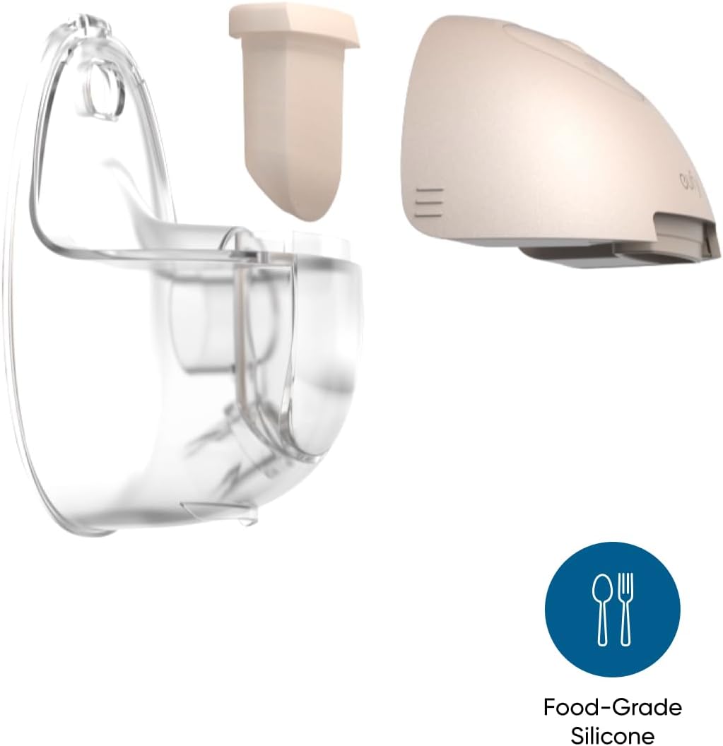 eufy Original Diaphragm (2-Pack) for Wearable Breast Pump E10/E20/S1/S1 Pro, Food-Grade Silicone, Suction Regulation, Easy to Clean and Install