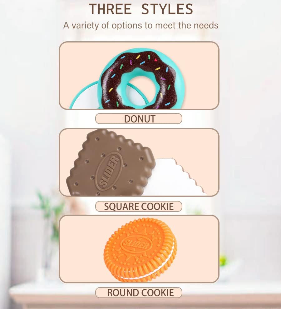 3pcs Haptic Coin Magnetic Fidget Slider, Magnetic Push Slider ADHD Sensory Toys Desk Office Fidget Toy Gifts for Adult Teens Kids