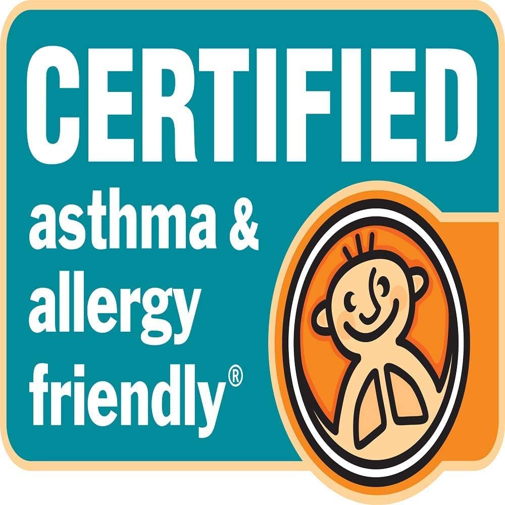 National Allergy Superior 100% Cotton Queen Mattress Protector Zippered - 60" x 80" x 15" - Hypoallergenic Bed Encasement - Breathable Dust Proof Cover - AAFA & Oeko-TEX Standard 100 Certified