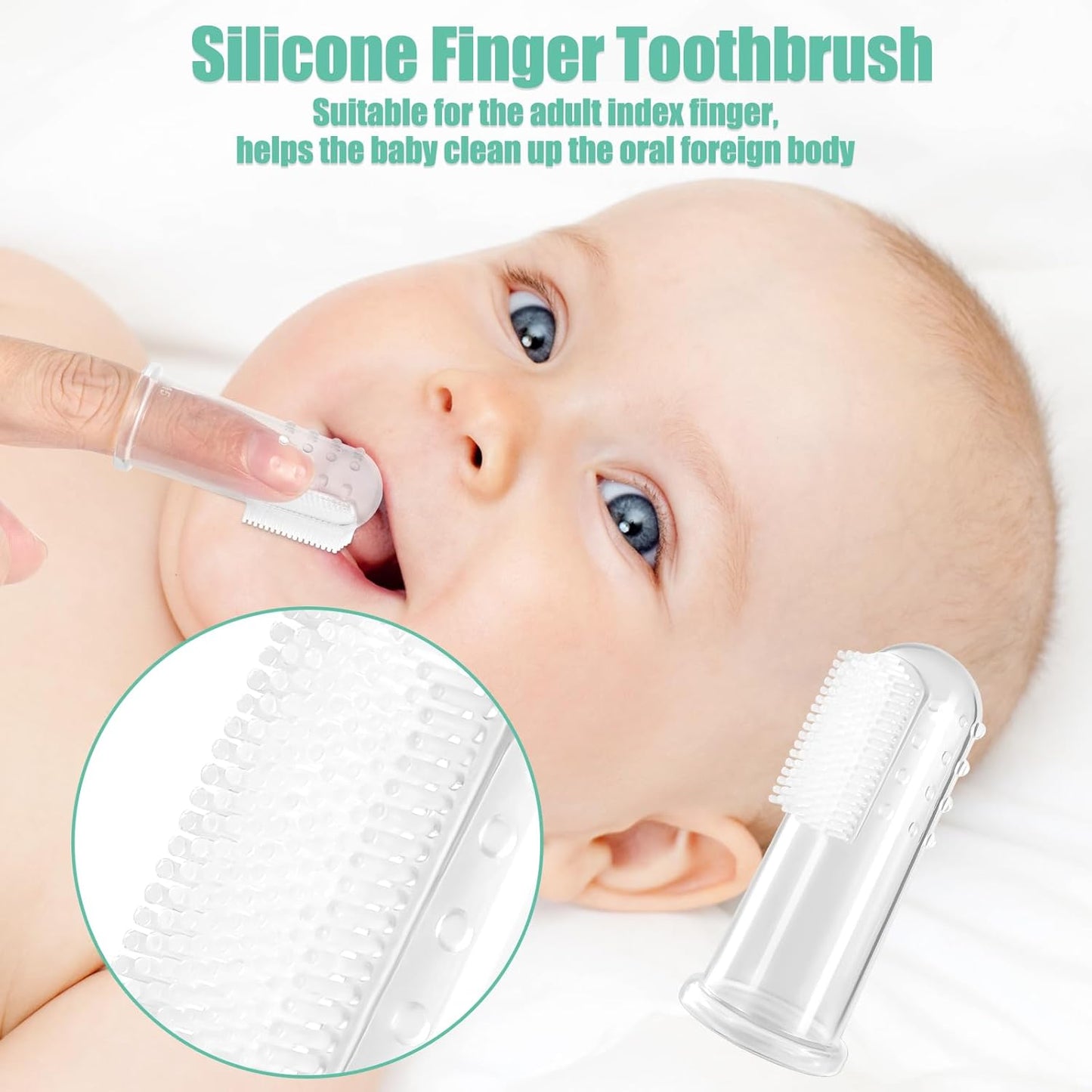 Baby Healthcare and Grooming Kit for Newborn Kids, 24PCS Upgraded Safety Baby Care Kit, Newborn Nursery Health Care Set, Baby Care Products (Green)