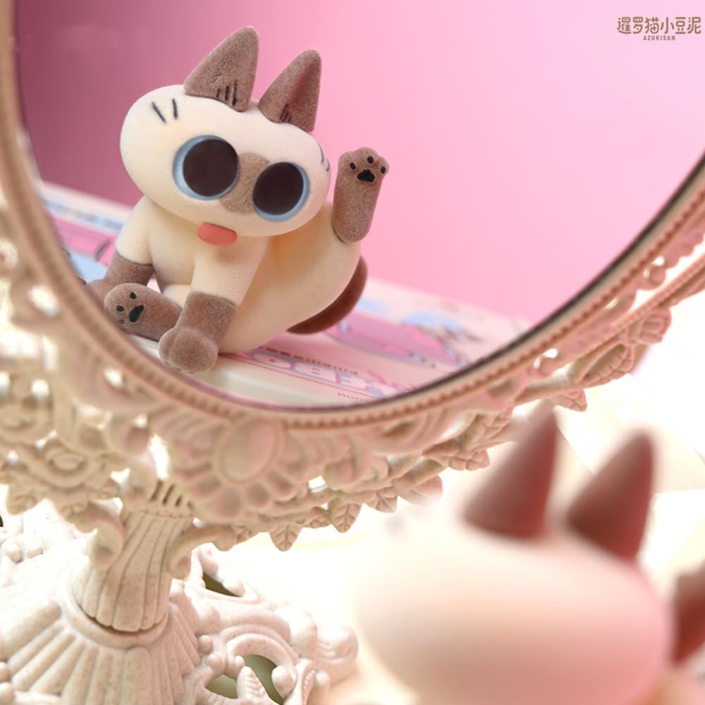 Nobeko Azukican Azukisan Cat Daily Life Series2 Blind Box Figures 6PCs Random Art Cute Collectibles Birthday Gift