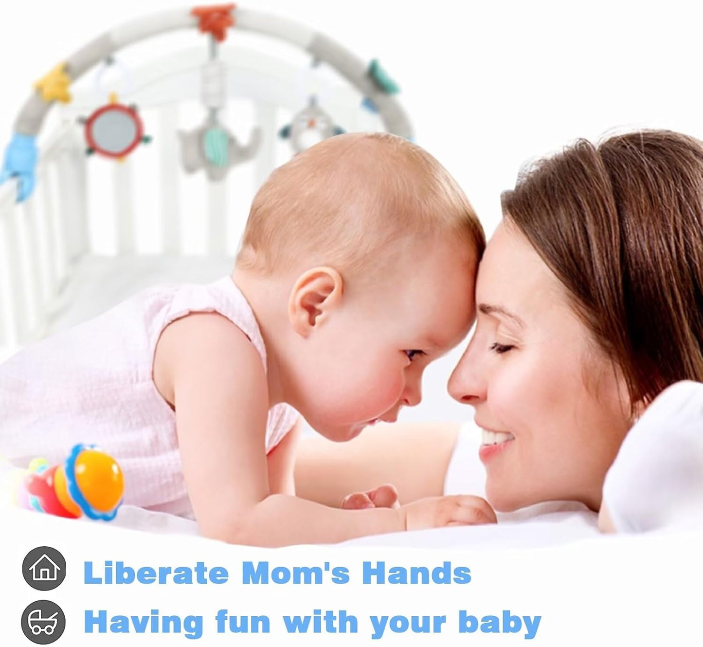 Pau1Hami1ton Baby Stroller Arch Toys, Car Seat Toys,Baby Gifts.S-19(Elephant)