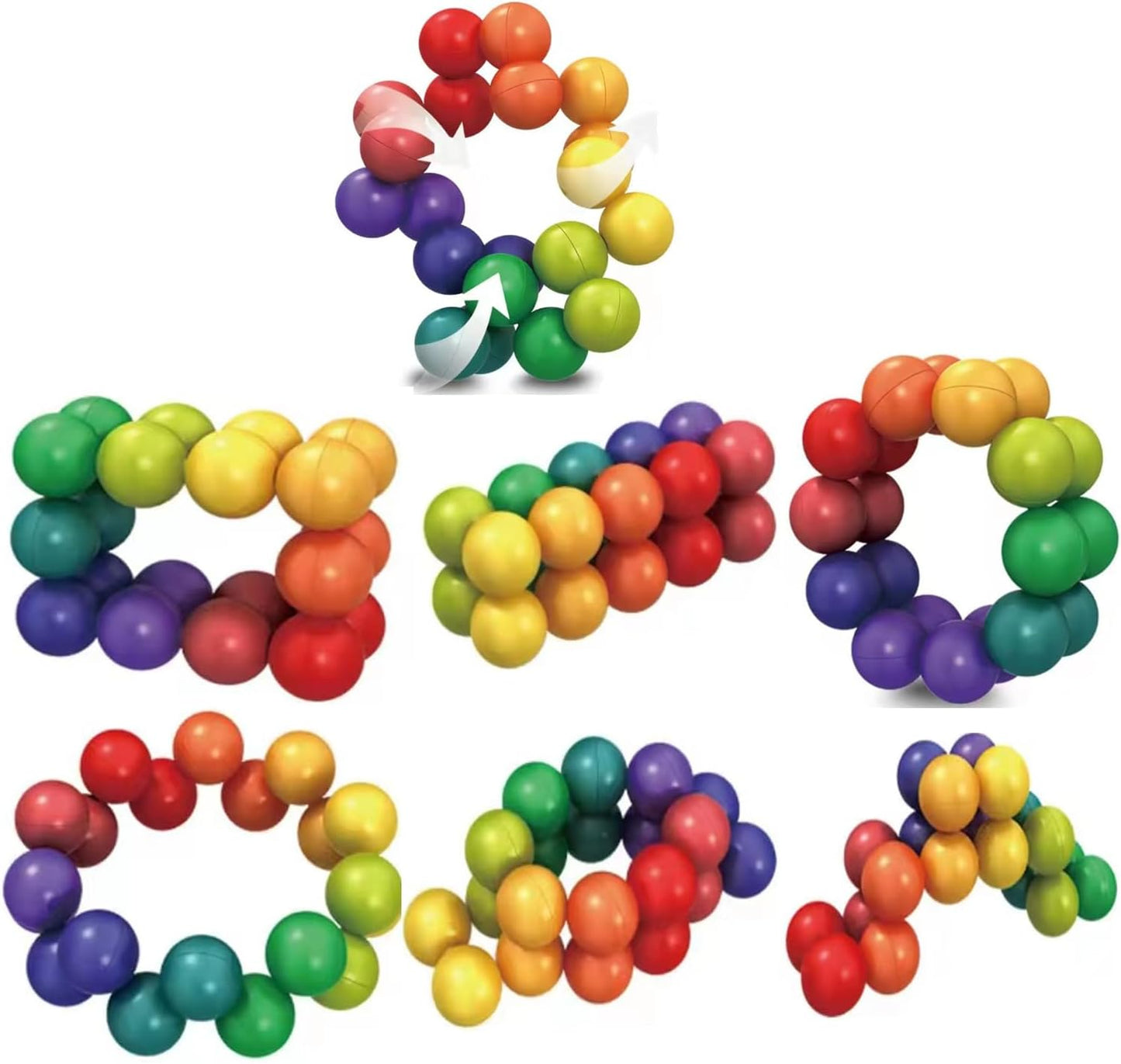 Autism Sensory Fidget Toys for Autistic Children, Quiet Fidget Toys for Adults Kids, Toddler Toys for Airplane Car Travel, Autism Toys for Toddlers 3-4, Kids Travel Toys for Kids Ages 3-5 Gift.