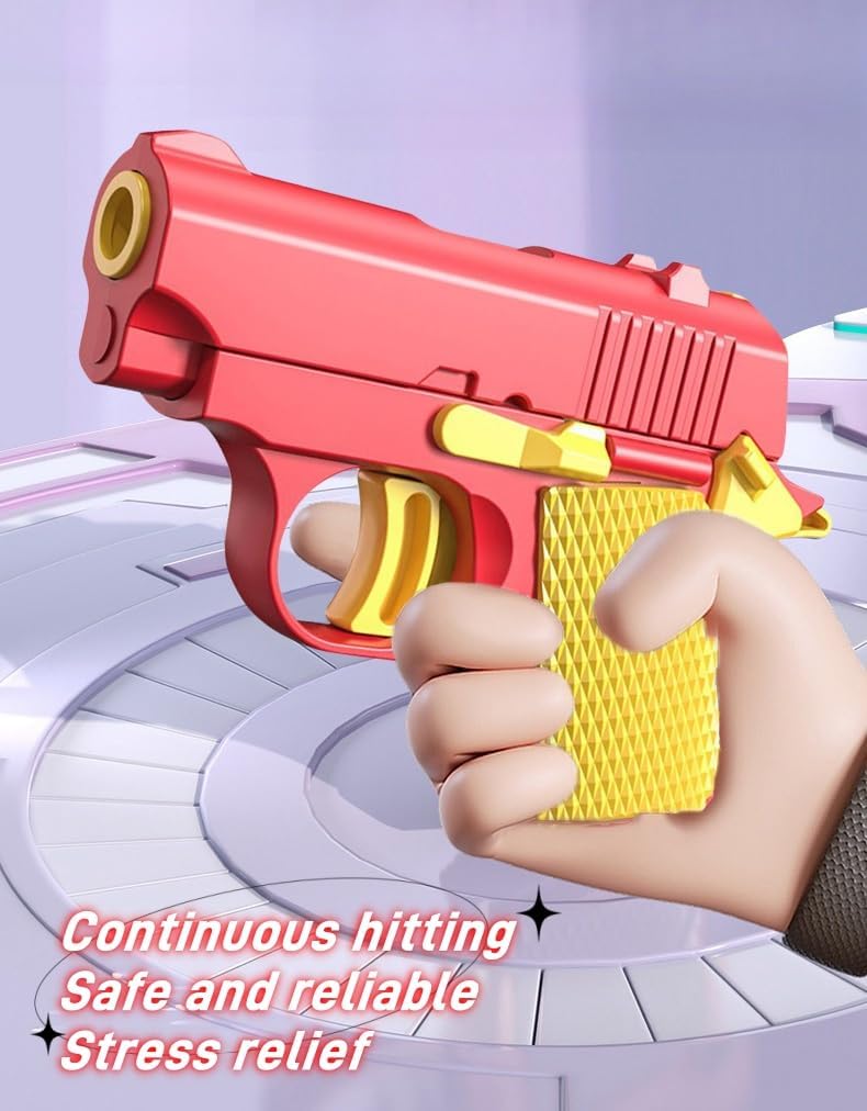 2024 New 1911 Model Radish Fun and Safe Toys,Fidget Toys Suitable for Relieving ADHD and Anxiety,Stress Relief Funny Toys for Adults,The Fun Gift for Adults and Kids (Red / 1 PCS Pack)