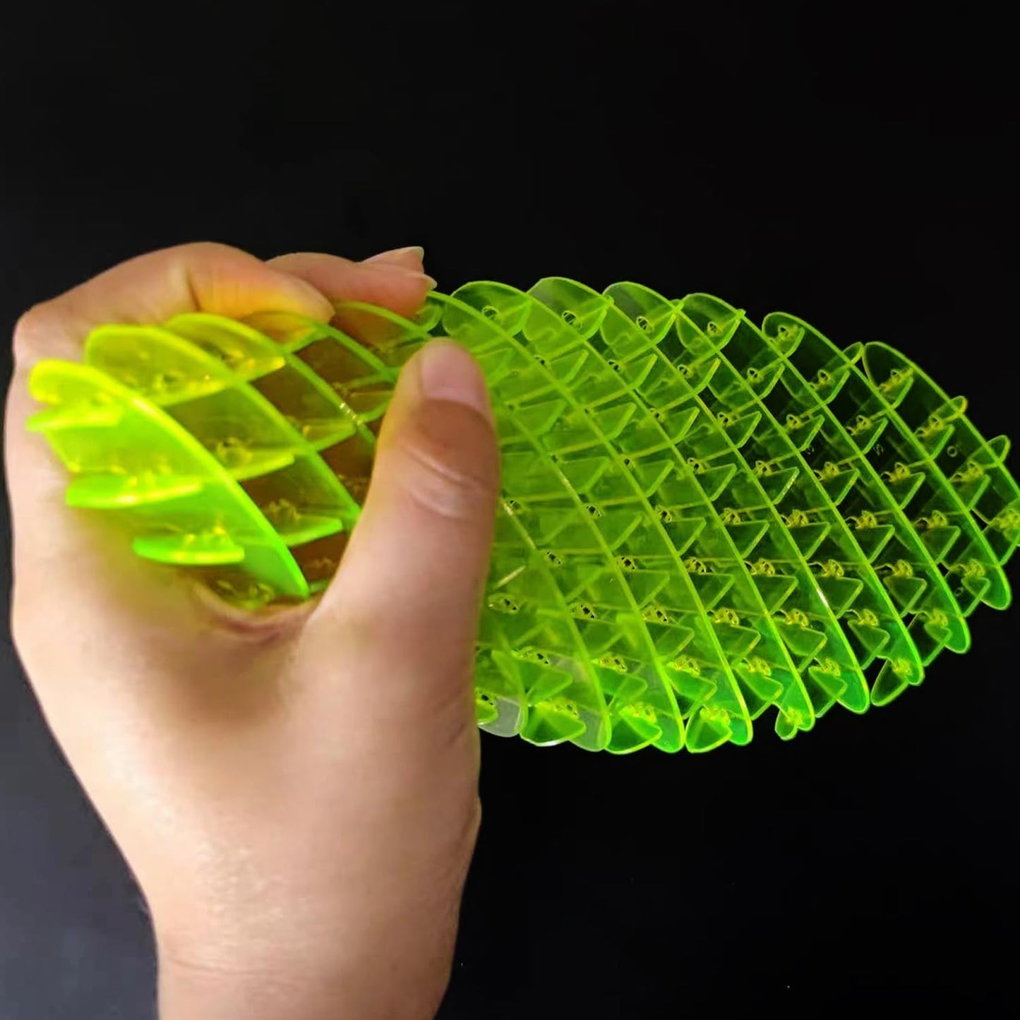 4P Fidget Big Worm Toy|Sensory Slug Fidget Toy| Fidget Toy for Kids&Adults| Quiet EDC Resistance Fidget Toy |Funny Pocket Fidget Toy|Sensory Stress Anxiety Relief Toys (Medium)