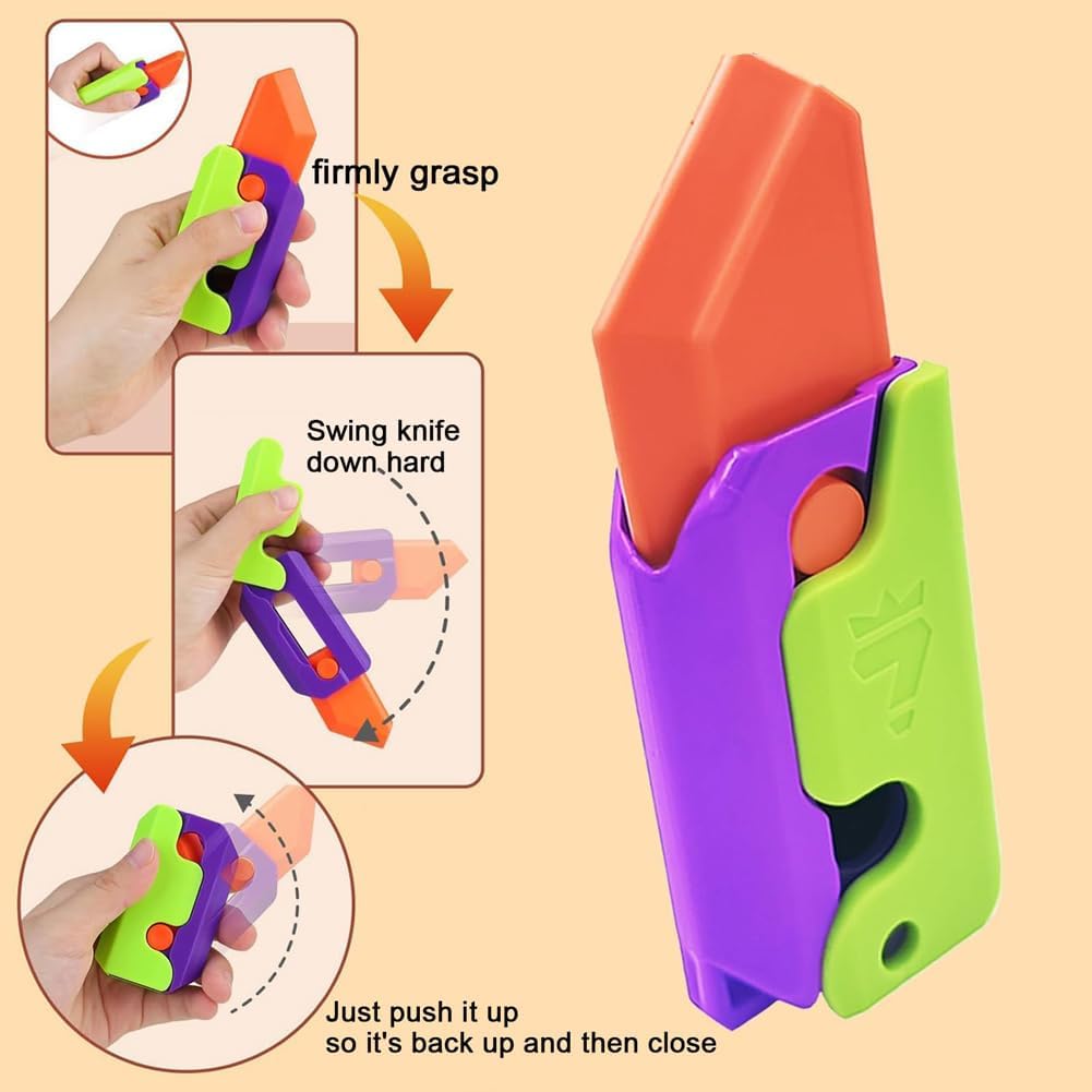Fidget Gun Toy, Fidget Blaster Gun 1911 Titan Stress Shot ADHD Gun, 3D Printed Stress Anxiety Relief Pistol Toys