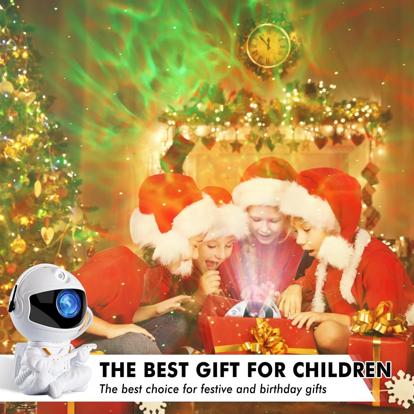 Astronaut Star Projector, Kids Night Light, Nebula Projector Light. Galaxy Bedroom Projector, Adult Playroom/Home Theater/Ceiling/Room Decoration