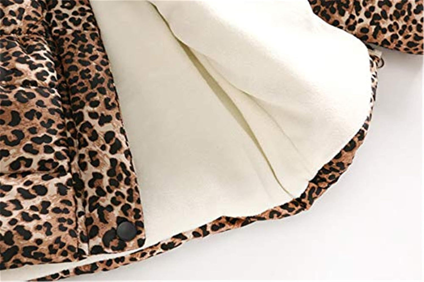 Miss Bei Girl's Winter Coat Jacket Hooded Kids Toddler Flower Print Parka Outwear Warm Cotton Puffer Hooded Jacket