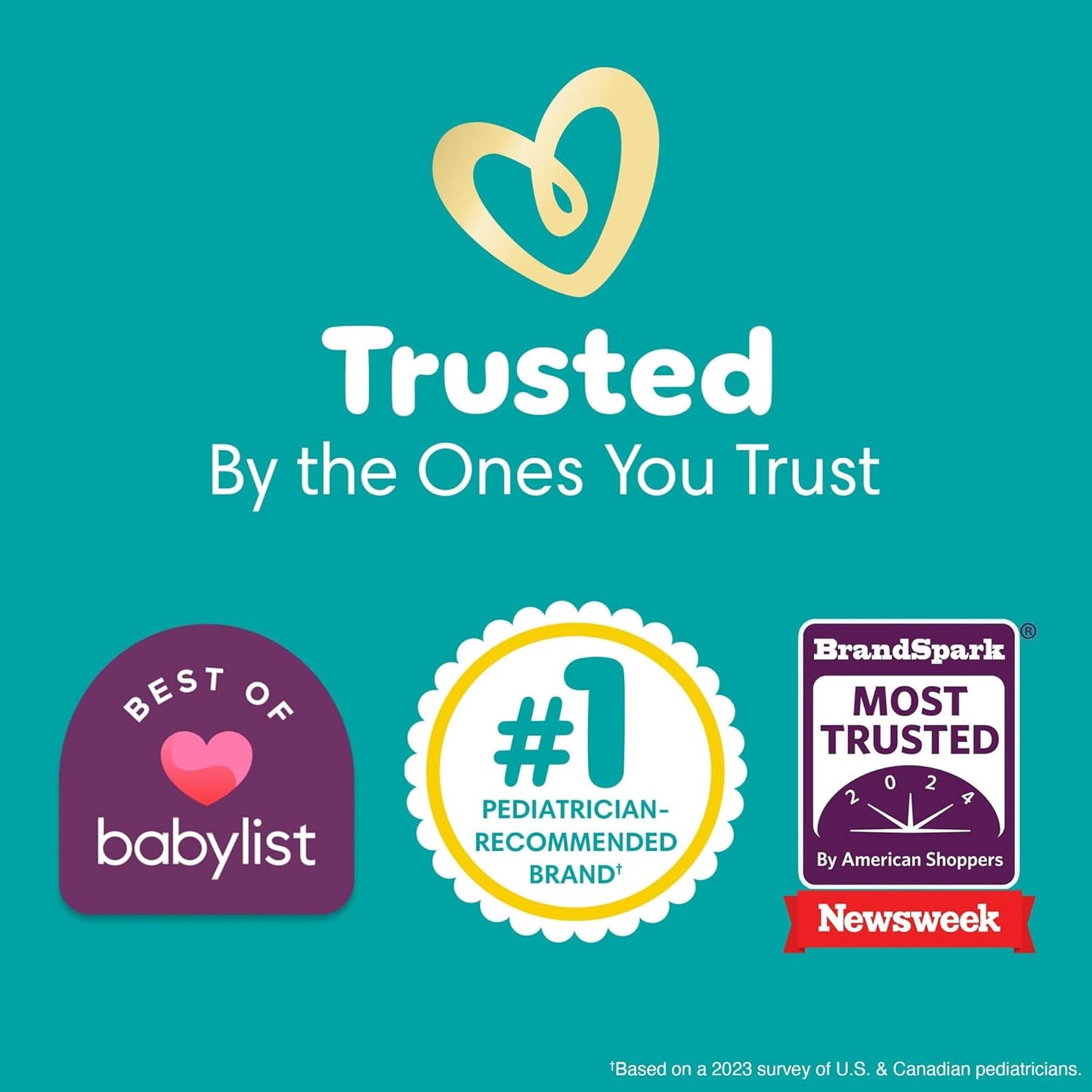 Pampers Baby Diapers - Swaddlers - Size 4, 150 Count, Ultra Absorbent Disposable Infant Diaper