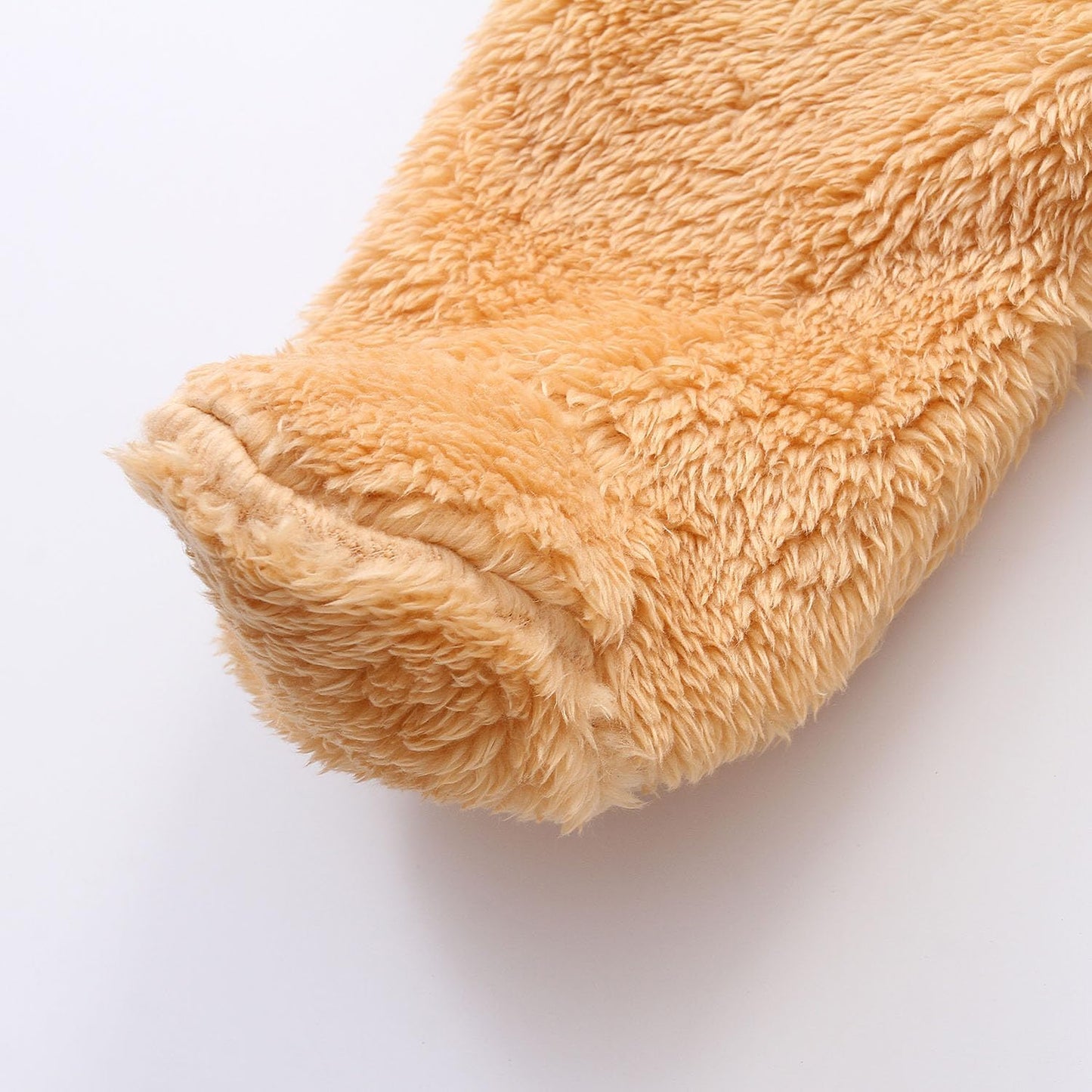 Newborn Baby Snowsuit Fleece Lined Onesie Outfits Warm Hooded Romper for Infant