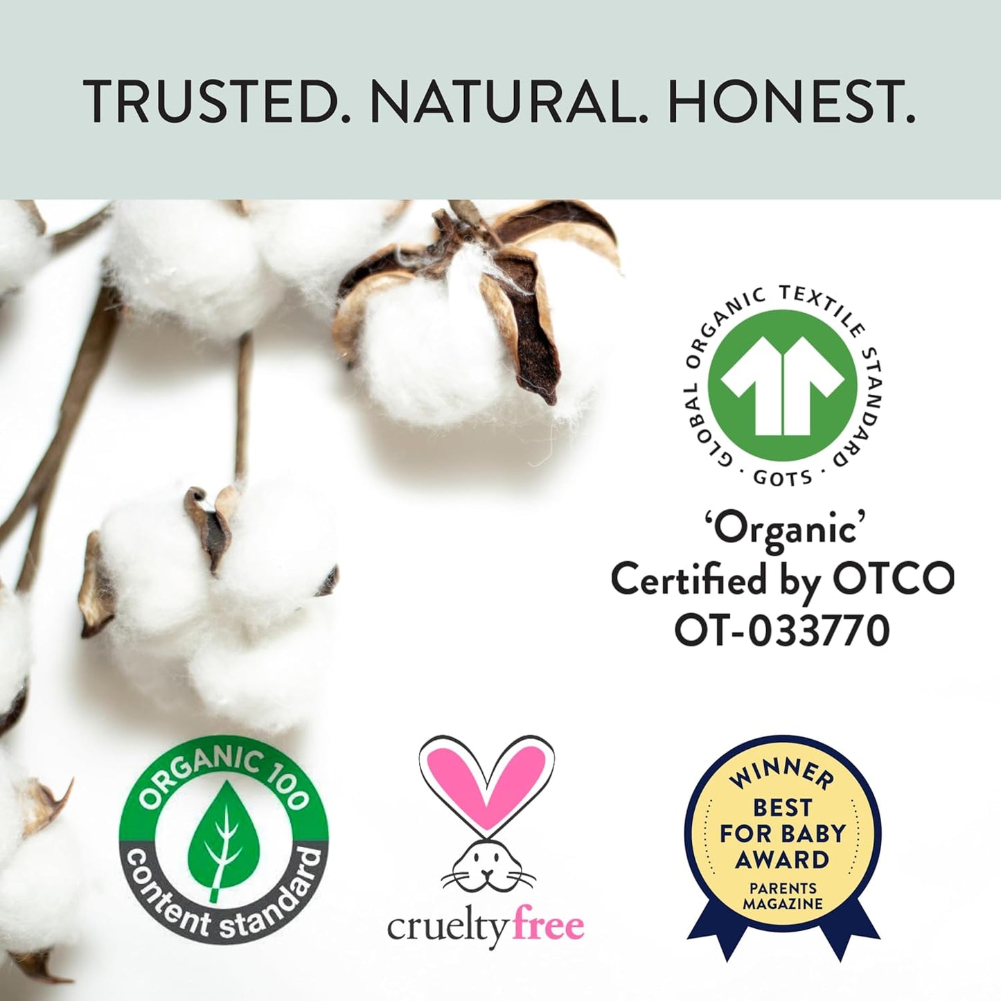 HonestBaby Short Sleeve and Tank Romper 100% Organic Cotton for Infant Baby and Toddler Boys