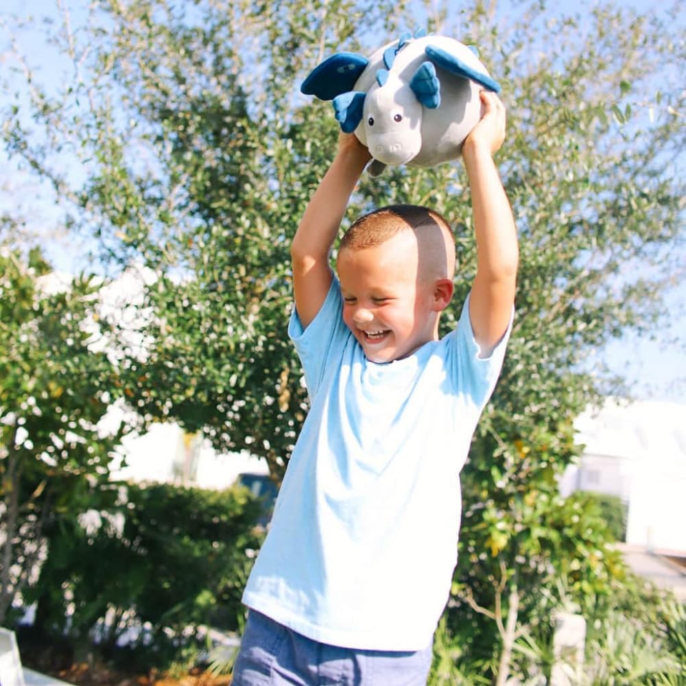 Plush First Aid Kit for Home - Aid Kit for Kids - Toddler First Aid Kit โ Mini Emergency First Aid Classroom โ Mr. Lizarbocker Dragon Plush Bag