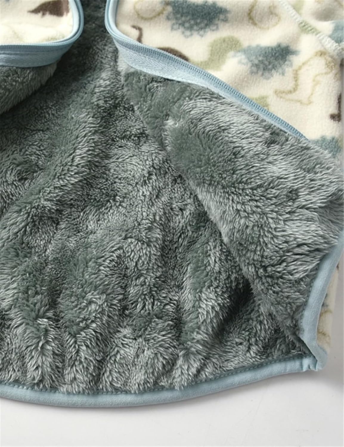 Toddler Printed Polar Fleece hooded Jacket Baby Boys Girls Kids Winter Warm Spring Autumn Outerwear Soft Lightweight