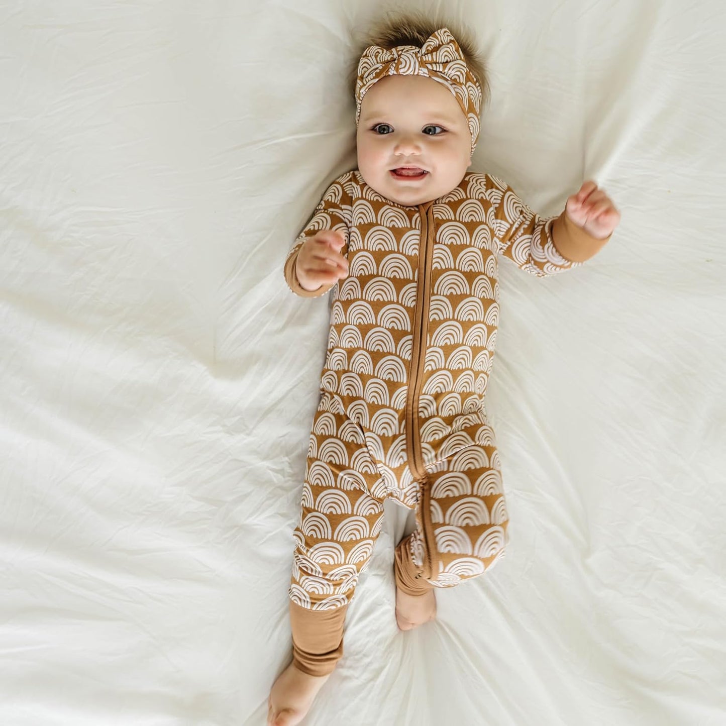 Little Sleepies Pajamas for Baby Boys & Girls, Viscose from Bamboo Baby Pajamas, Preemie & Newborn Sleepers, 2-Way Zipper PJs