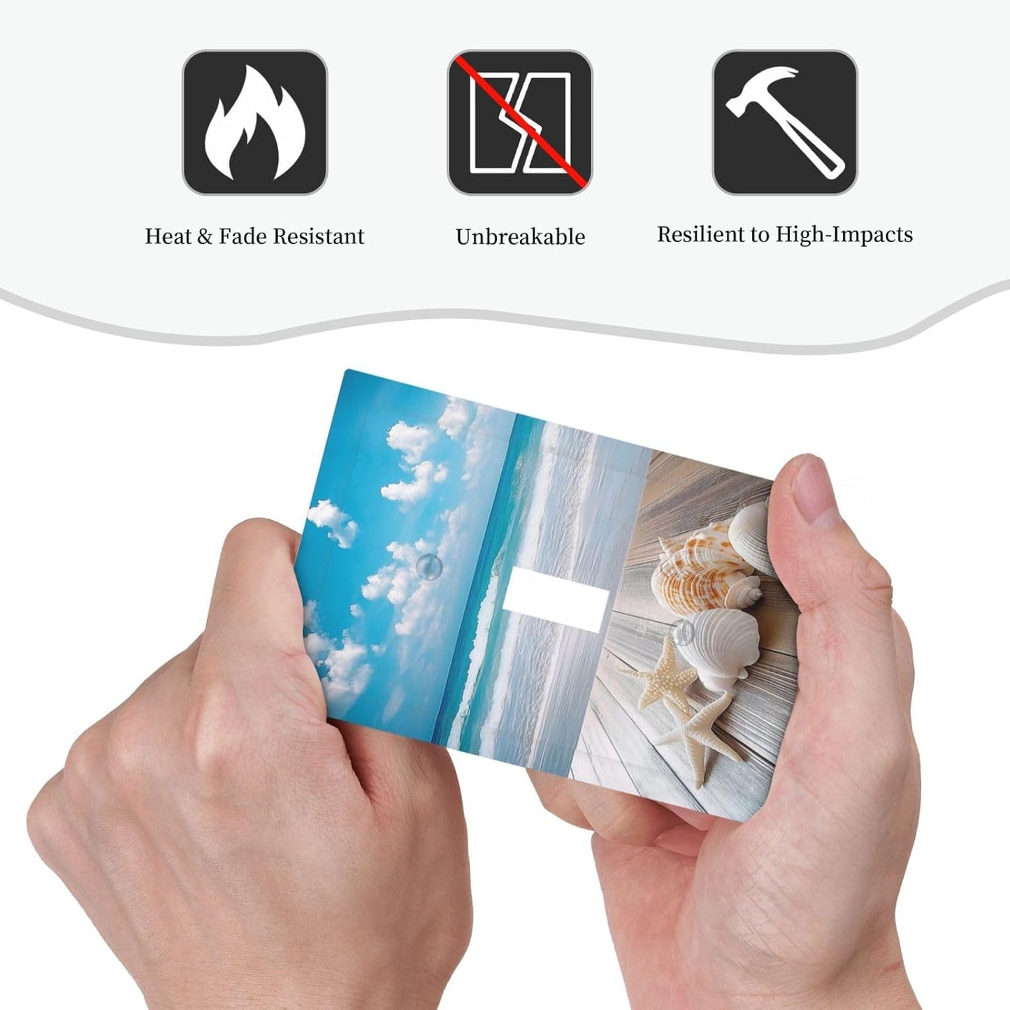 Decorative Light Switch Cover Beach Waves Brown Wood Starfish Shells 1 Gang Single Toggle Device Electrical Faceplate Switchplates Decorator Outlet Wall Plate For Bathroom Living Room