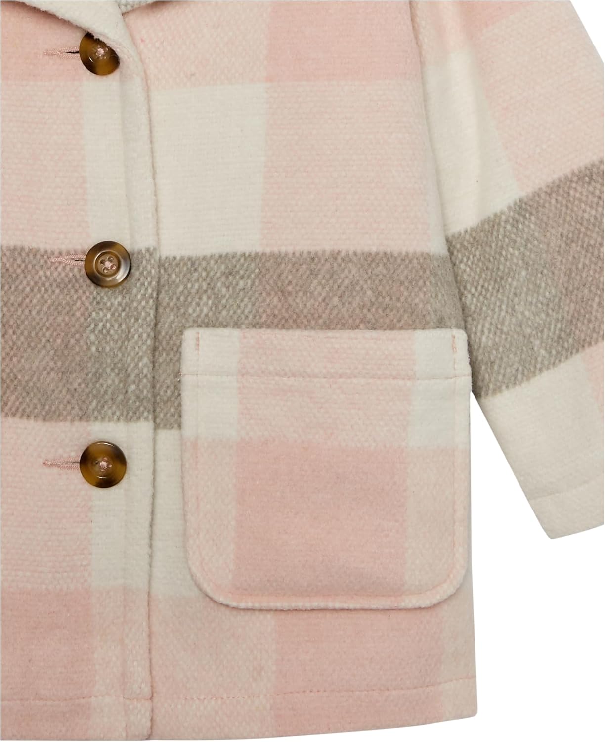 Carter's Toddler Girls Midweight Jacket, Warm, Hooded, Water-Resistant Winter Coat