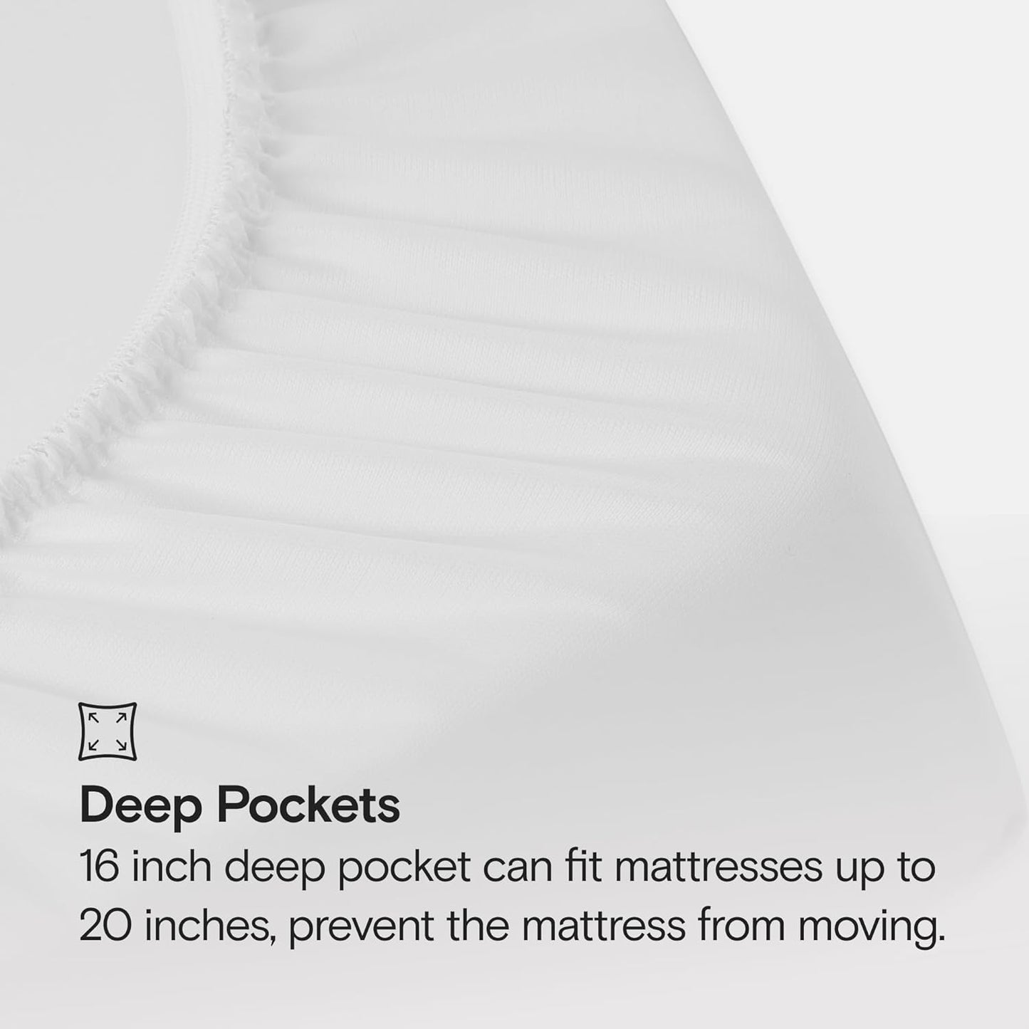 SIJO Mattress Protector, 100% Waterproof, Cooling, Ultra Soft, Noiseless, 16 inch Deep Pocket, Best Overall Mattress Protector Award Winner by Apartment Therapy (Full)