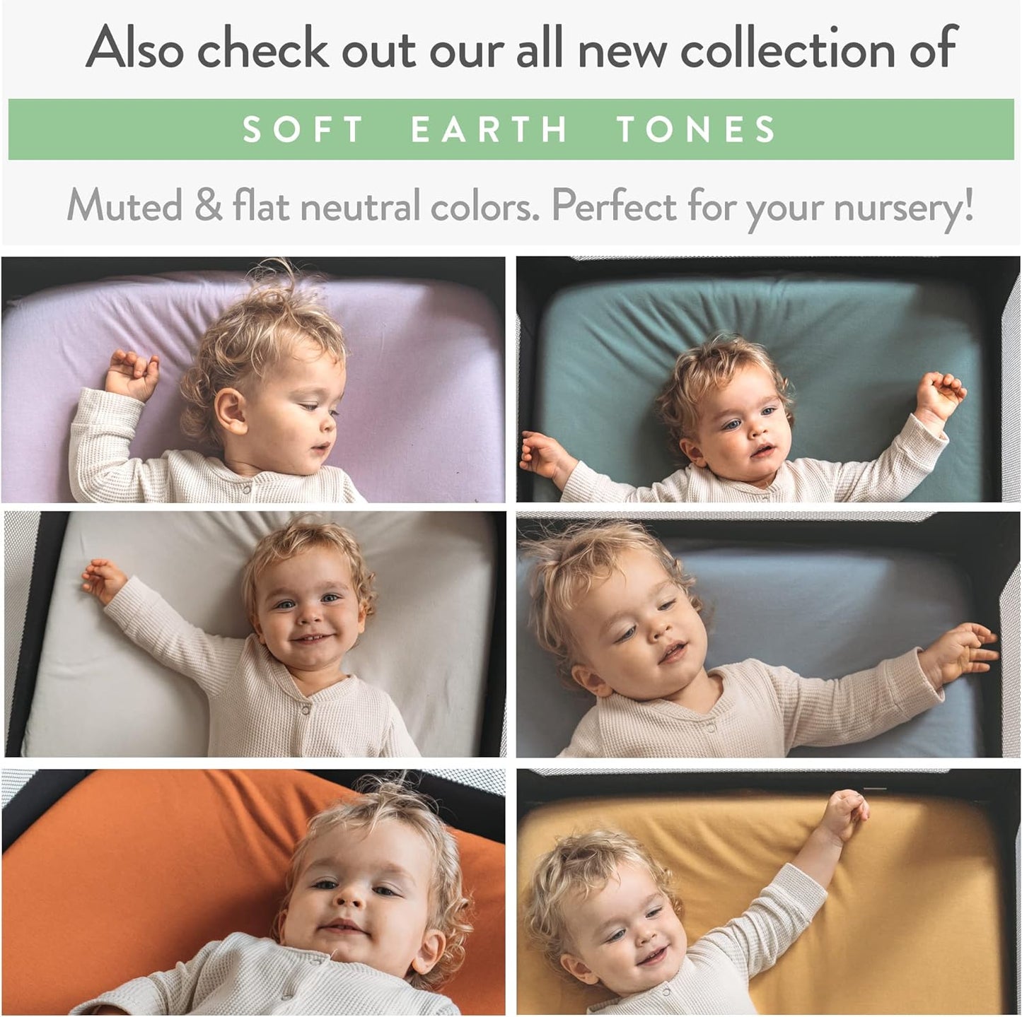 Joey + Joan Fitted Crib Sheets 28 x 52 – Compatible with Standard Crib Mattress and Toddler Bed – 100% Jersey Cotton – Dusty Blue + Navy – 2 Pack