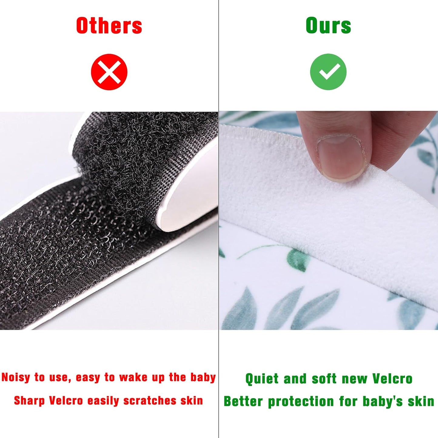 Newborn Sleep Sack Baby Swaddle,Swaddle me 6-12 Month,3-Way Adjustable Wearable Blanket,100% Rayon Cotton Swaddling Sleeping Bag,TOG 0.5 (Leaf, 6-12 Months)