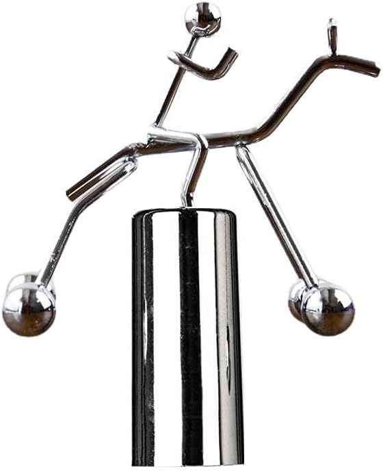 Steel Balance Toy Kinetic Art Table Balancing Decorations Physics Toy Home Office Toys Kinetic Desk Toys FN05