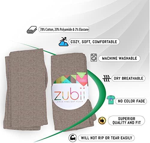 Kids, Girls thin Ribbed Cotton tights, Comfy, Soft Flat Tights Made from Breathable cotton| Great Tights For Uniform,