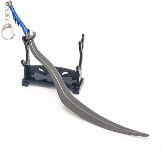 Elden Ring Bloodhound's Fang Curved Greatsword Knight Sword Replica Action Figures Toys Collection Gift Party Supplies Desk Decoration Backpack Pendant Gift