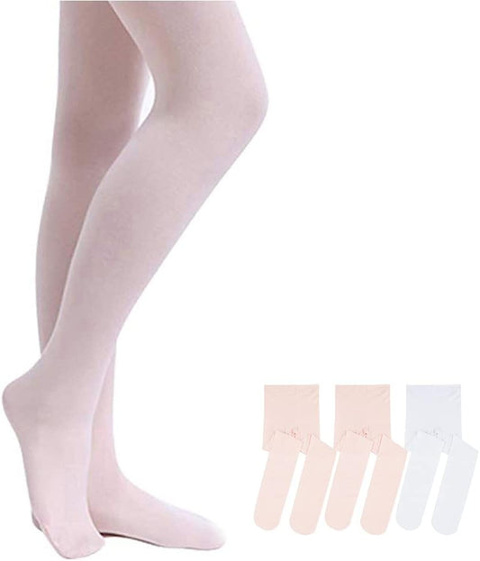 Stelle Girls' Ultra Soft Pro Dance Tight/Ballet Footed Tight (Toddler/Little Kid/Big Kid)
