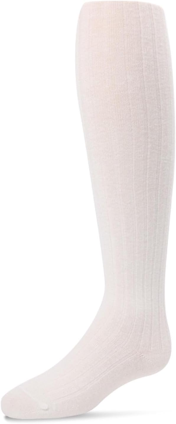 MeMoi Ribbed Cotton Girls Sweater Tights | Kids Tights