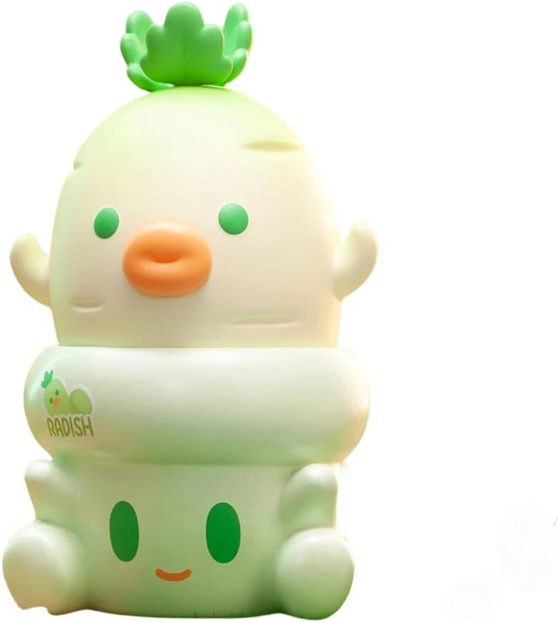 Penpot Hugging Vegetable Series Figures 8PCs Random Design Box Toys for Modern Home Halloween Decorations Indoor, Collectible Toy Set for Desk Accessories