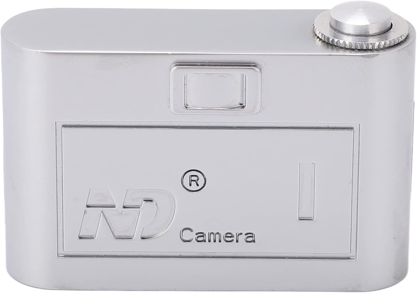 Estink Camera Shaped Metal ADHD Push Slider Toy, Metal Push Card Fidget Slider, Camera Shaped ADHD Push Slider Toy Office Desk Toys Gifts for Adults Kids Students Teens