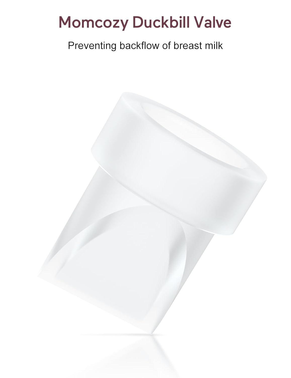 Momcozy Duckbill Valves & Silicone Diaphragm Compatible with Momcozy M5. Original Momcozy M5 Breast Pump Replacement Accessories, 1 Pack