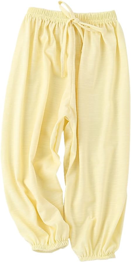 PAUBOLI Baby Long Bloomers Soft Cotton Harem Pants for Boys Girls 12M-7T