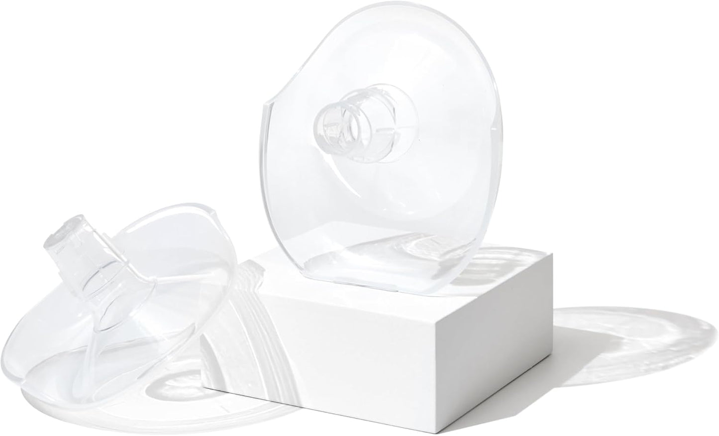 Willow Go - Hands Free Breast Pump - Wearable Breastfeeding Pump - Portable, Electric, Cordless, & 9 Levels of Hospital Grade Suction Strength - Postpartum Essentials - 24mm Flanges - 2pk