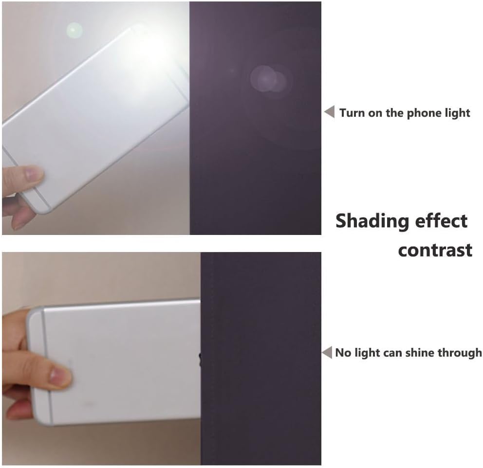 NICETOWN 100% Blackout Window Curtain Panels, Greyish Purple, 2 Pieces, 70" Wide Each Panel, Cold and Full Light Blocking Drapes with Black Liner for Nursery, 84" Drop Thermal Insulated Draperies