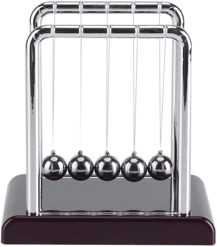 Newton's Cradle, Newton's Cradle Balance, Office Toy Metal Ball, Physics Toy, Teacher Toy, Steel Ball Toy, Metal Ball Pendulum, Balance Pendulum Magnetic Ball, Gift