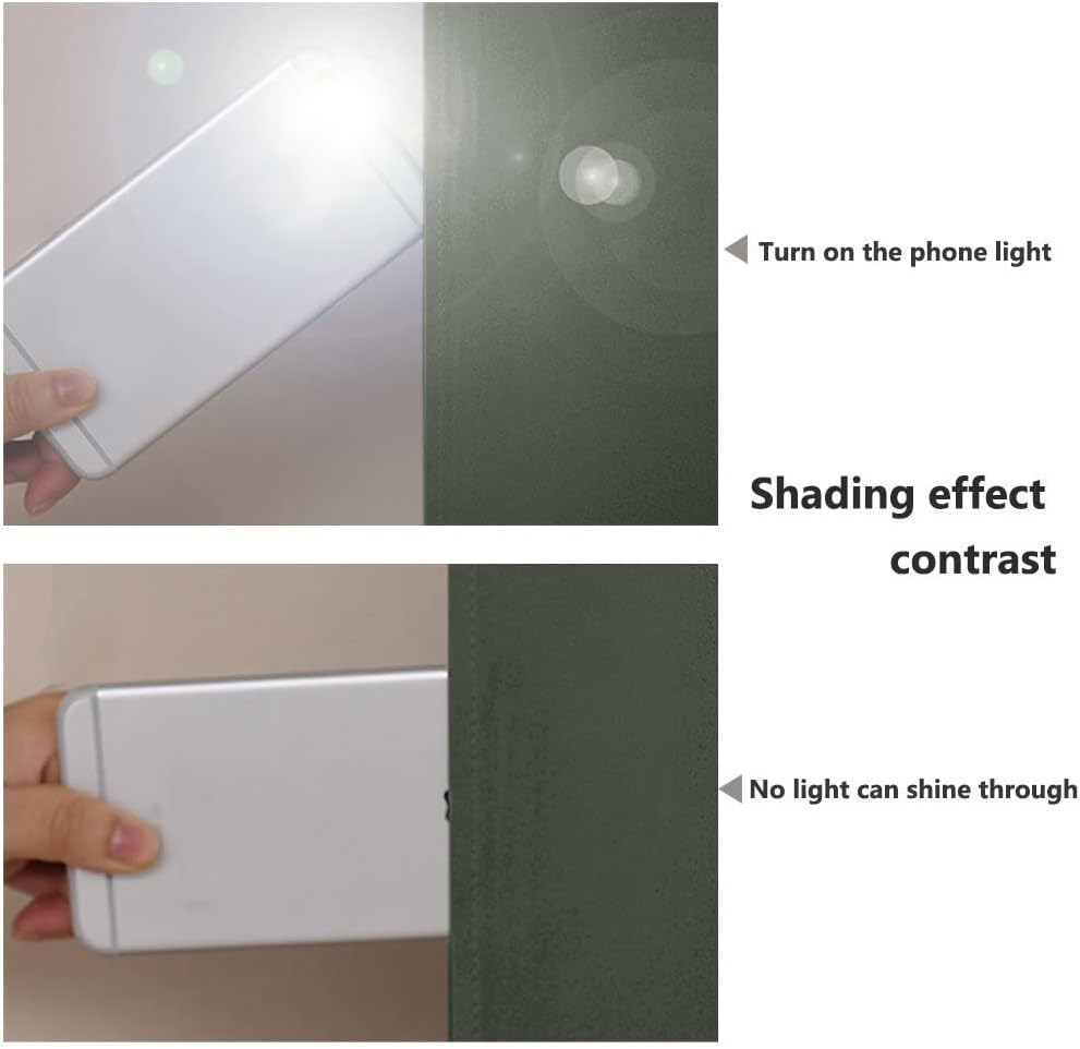 NICETOWN 100% Blackout Window Curtain Panels, Cold and Full Light Blocking Drapes with Black Liner for Nursery, 84 inches Drop Thermal Insulated Draperies (Dark Mallard, 2 PCs, 62" Wide Each Panel)