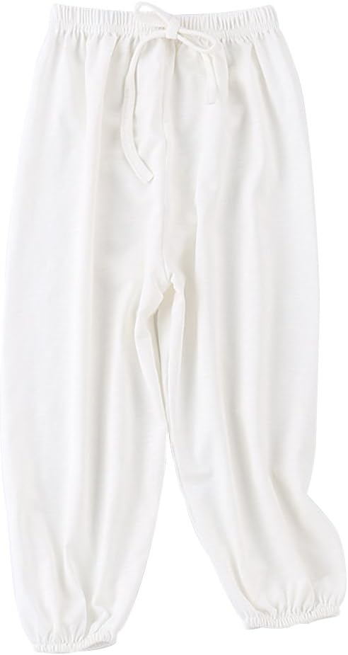 PAUBOLI Baby Long Bloomers Soft Cotton Harem Pants for Boys Girls 12M-7T