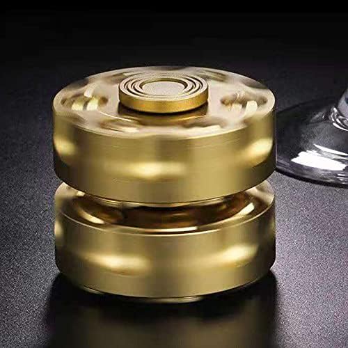 Cool Alloy Fidget Spinner Metal Toy for Kids Adults, Fidget Cube Chain Toys Small Sensory Gadget Finger Hand Spinner Focus Desk Spining Top Toy Party Favors Prizes Goody Bag Fillers Novelty Gift