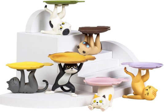 Cat You That Cat Blind Box Cute Figures 6PCs Kawaii Random Design Collectible Toys Desk Accessories