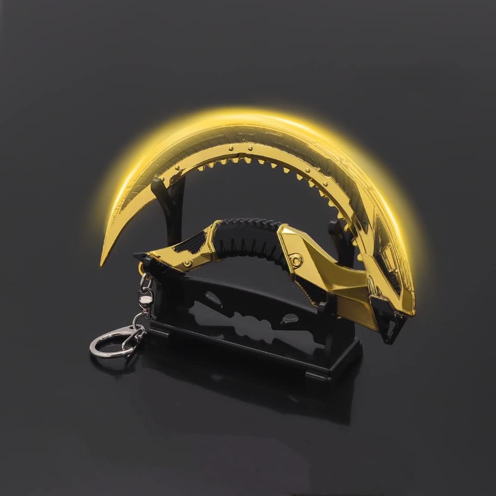 Superbuybox Apex Seer Heirloom Fist Sickle Metal Action Figures Desk Motion Toys Game Collection Decoration Gift (Apex Seer Heirloom Fist Sickle 4.7'')