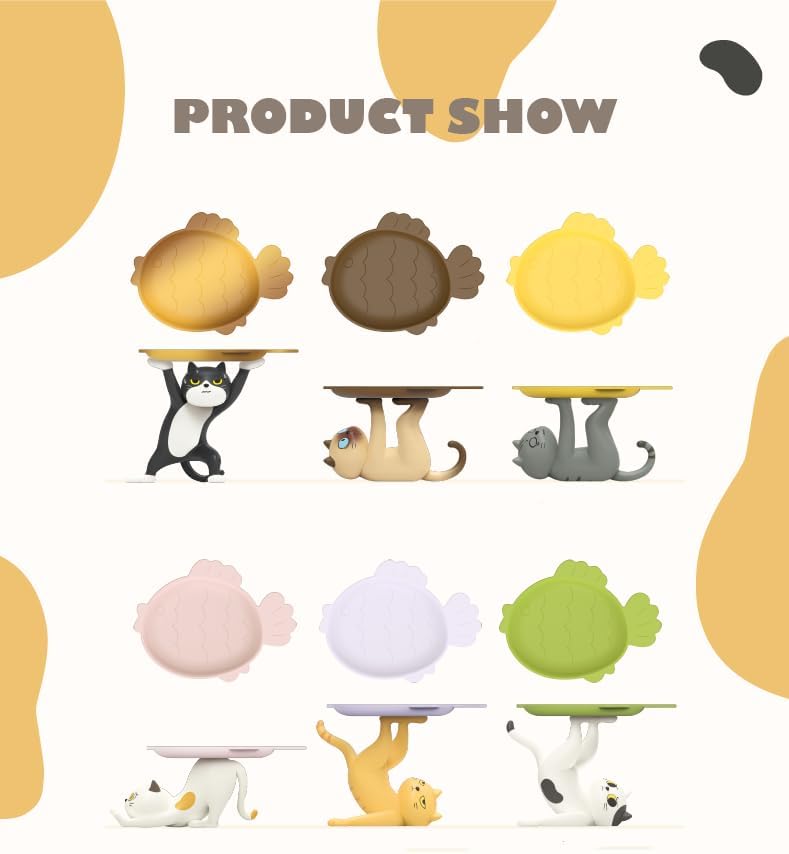 Cat You That Cat Blind Box Cute Figures 6PCs Kawaii Random Design Collectible Toys Desk Accessories