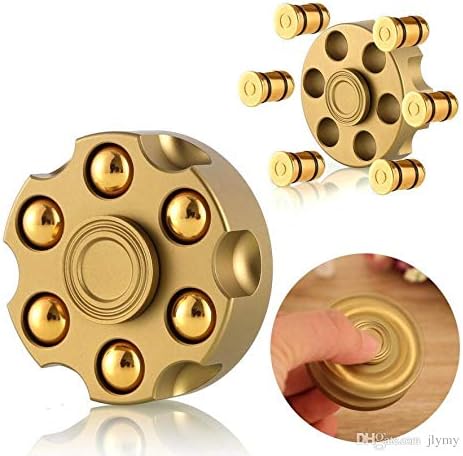 Alloy Metal Fidget Spinners for Kids Adults- Cool Sensory Handheld Finger Hand Cube Spiner for Anti Anxiety Stress Relief, Quiet Desk Toys for School Home Office Classroom