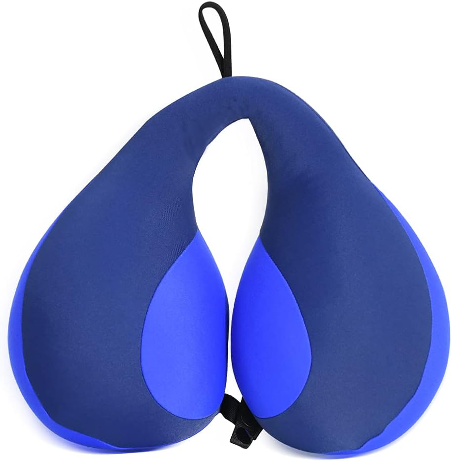 MOOB Kids Travel Pillow, Kids Head Neck & Chin Support U Shape Pillows, Travel Sleeping Essentials, Perfect for Car Airplane