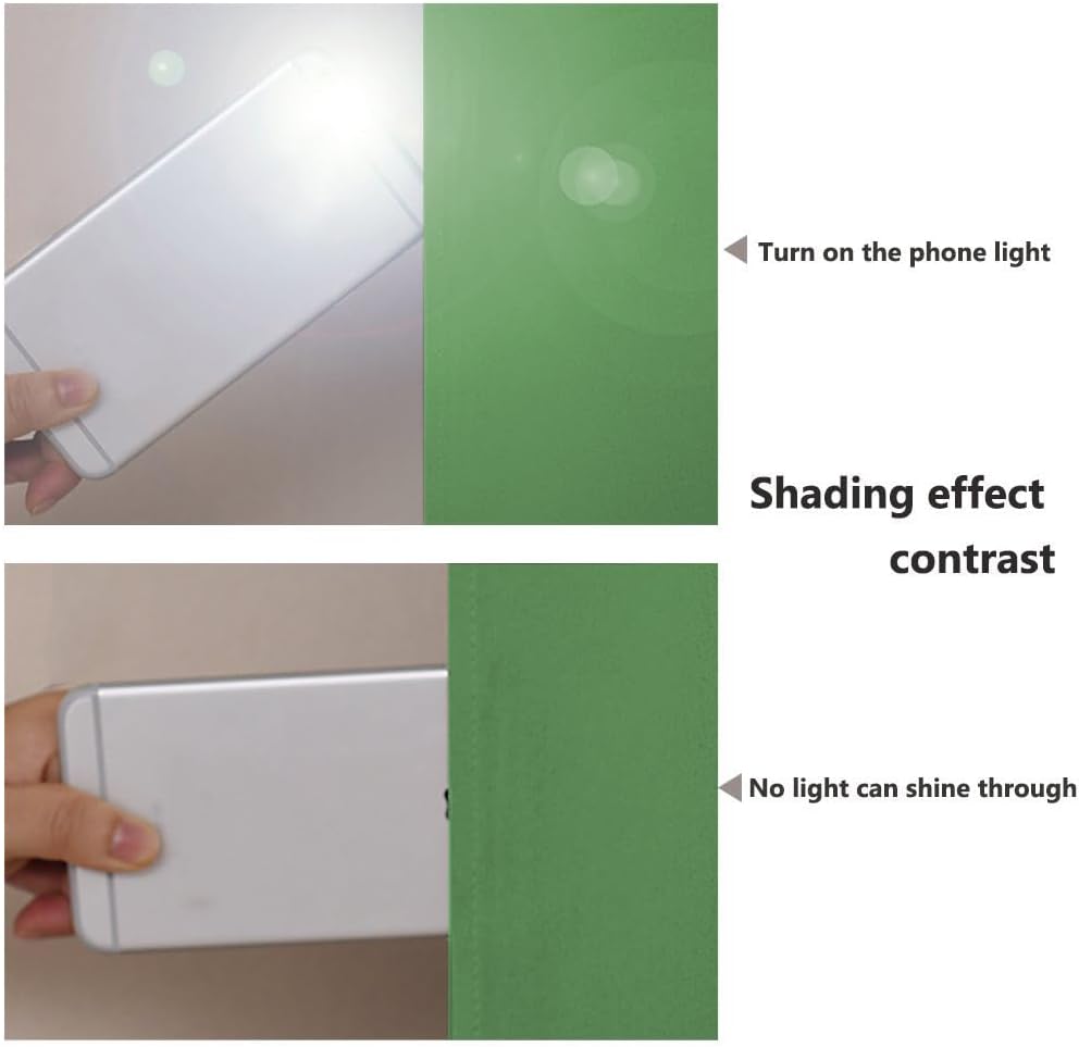 NICETOWN Full Shading Curtains for Windows, Forest Green, Pack of 2, 52 inches W x 95 inches L, Super Heavy-Duty Black Lined Blackout Curtains for Bedroom, Privacy Assured Window Treatment