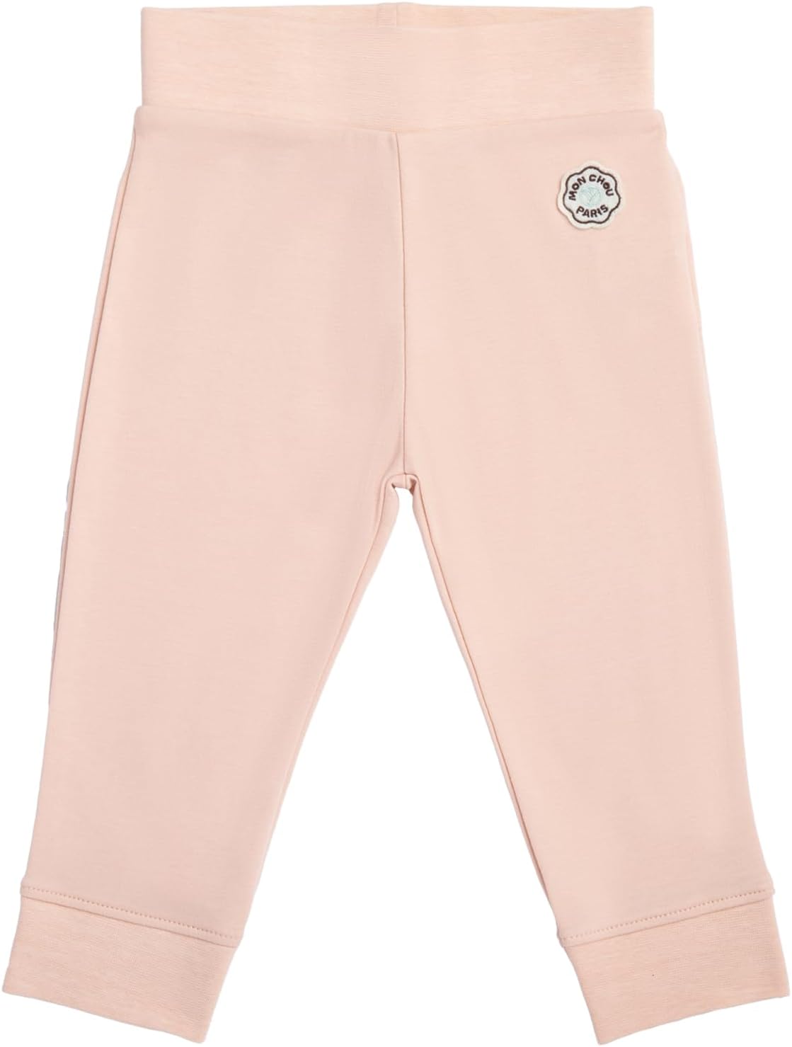 MON CHOU Organic Cotton Baby Pants - 100% Pima Cotton - Lightweight and Breathable Infant Pants for All Seasons