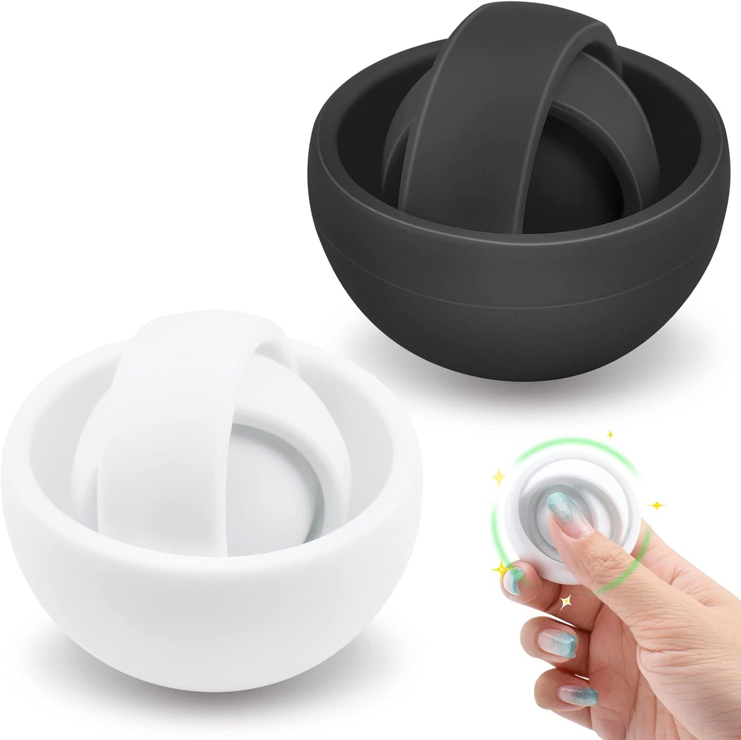 Fidget Toys for Kids, Fidget Gyro for Adults, Gifts for Boys Girls Teens Kids Christmas New Year Valentine's Day, ADHD Autism Stress Relief Finger Toys Classroom