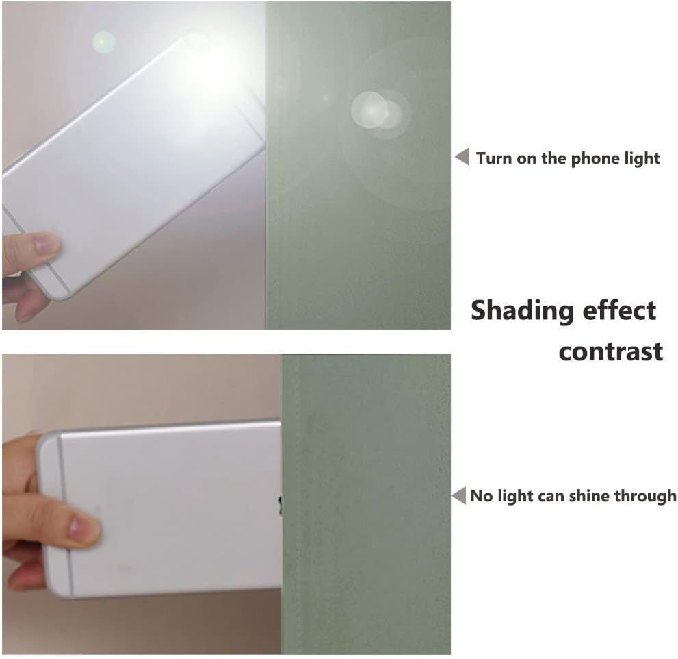 NICETOWN 100% Blackout Window Curtain Panels, Heat and Full Light Blocking Drapes with Black Liner for Nursery, 40" Drop Thermal Insulated Draperies (Greyish Green, 2 Pieces, 37" Wide Each Panel)
