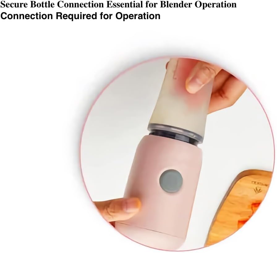 Socila Portable Baby Food Maker with Silicone Squeeze Spoon, Baby Food Processor, Blender for First Stage Baby Feeding - Liquid or Semi-Liquid Options