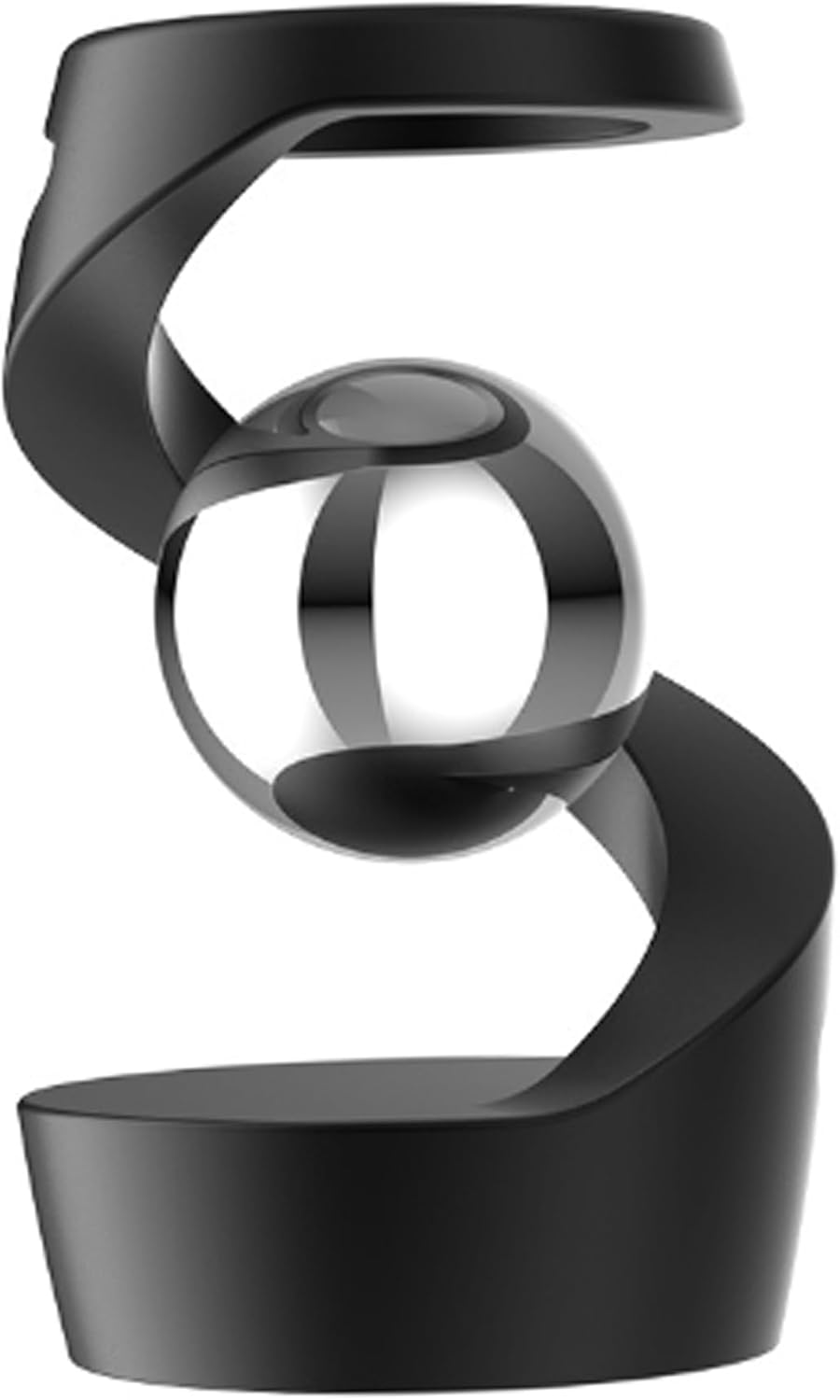 Fidget Toys for Adults, Metal Fidget Toys Desk Fidgets for Office for Adults, Quite Kids Fidget Toys for Anxiety and Stress (Black Silver)