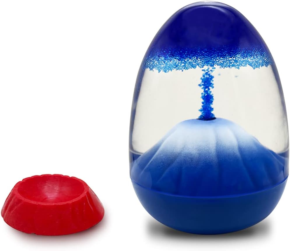 Volcano Motion Bubble Machine from The Bottom up to Erupt Imitation Volcanic Toys Sensory Perspective Enjoyment Decompression and Relaxation Volcanic Toy Desk Toy